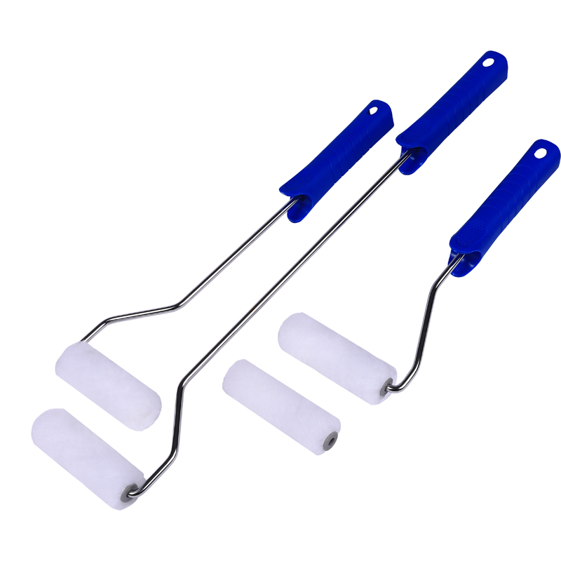 10,2 cm weißer Polyester-Mini-Farbroller
