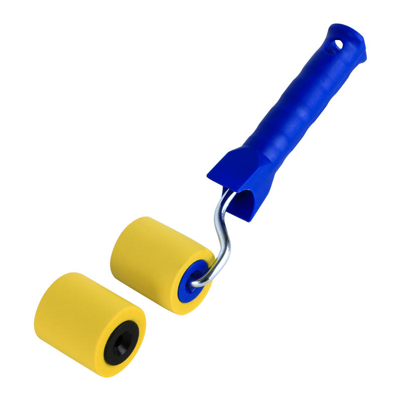 45 mm gelber EVA-Gummi-Tapetennahtroller mit hoher Dichte
